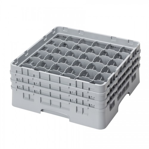 Cambro Camrack Glass Rack 36 Compartments Grey