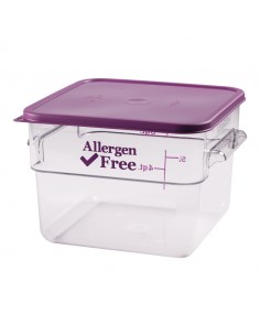 Allergen-Free Camsquare Storage Container 11.4 litre