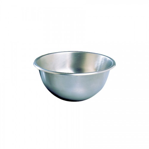 Hemispherical Mixing Bowl 250mm Stainless Steel