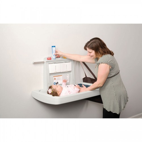 Folding Baby Changing Station Horizontal Model