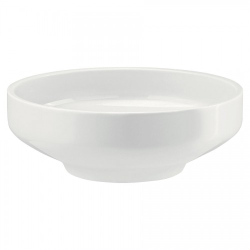 Bamboo Wide Rim Bowl White 11 inch 27.9cm