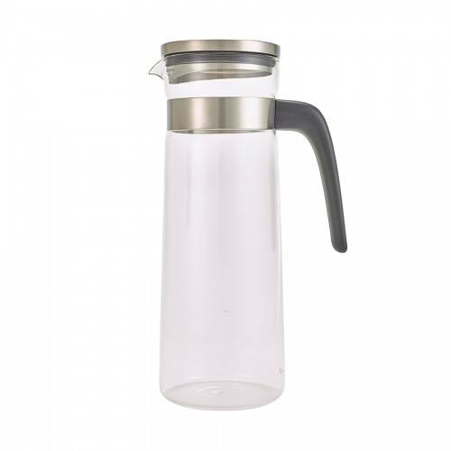 Glass Water Jug With Stainless Steel Lid 1.5L/52.5oz