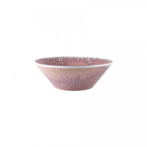 Terra Porcelain Rose Conical Bowl 19.5cm