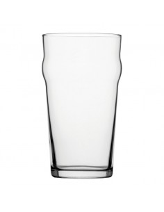 Nonic Beer/Lager Glass 20oz Lined 10oz