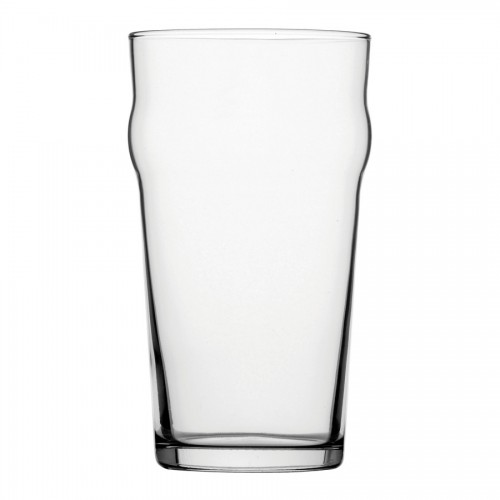 Nonic Beer/Lager Glass 20oz Lined 10oz