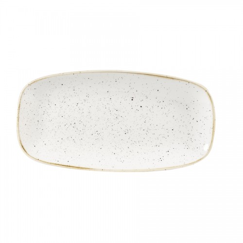 Stonecast Barley White Oblong Chefs Plate No. 3