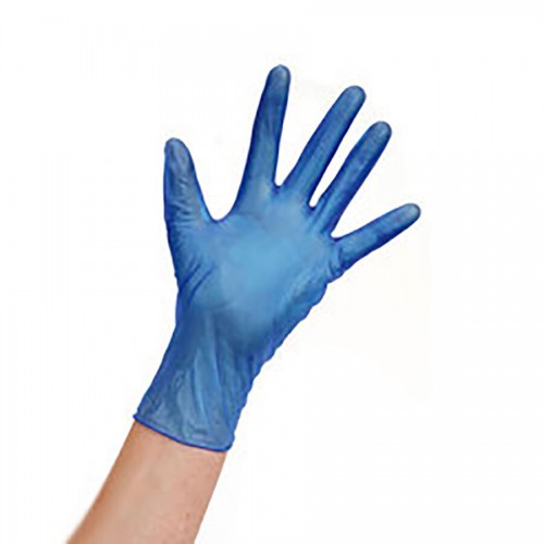 Powder Free Nitrile Gloves Blue Medium