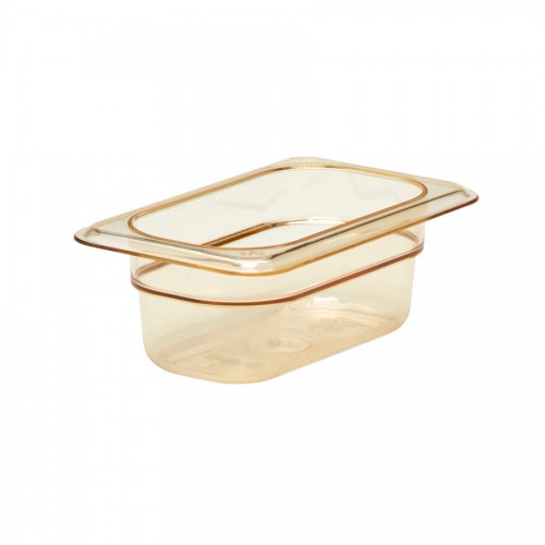 Gastronorm Container High Heat 1/9 65mm Amber