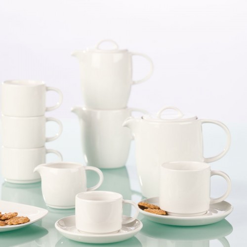 Compact Cup White Stackable 21.3cl