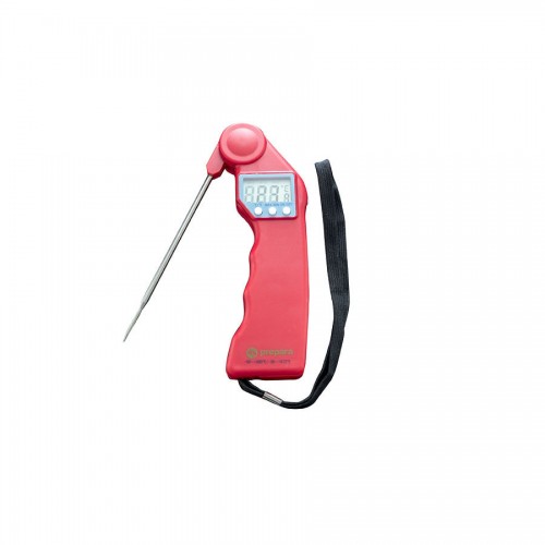 Prepara Electronic Hand Held Thermometer Red