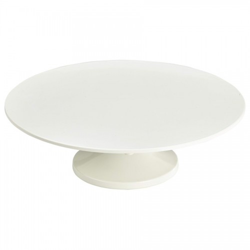 White Melamine Cake Stand 33cm 13 Inch