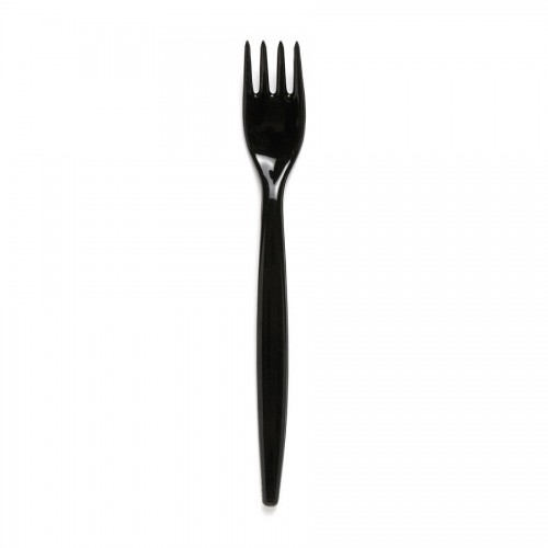 Polycarbonate Fork Standard 20cm Black