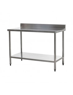 Connecta Wall Table with Undershelf - 1200 x 600mm