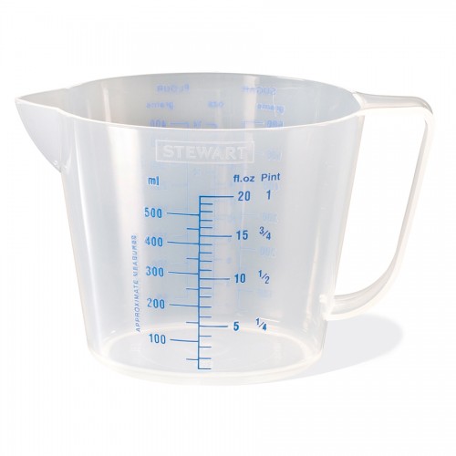 Measuring Jug Polypropylene 0.5ltr