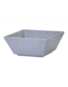 Mirage Martello Grey 24cm Square Bowl 3L