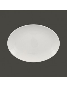 Vintage Oval Platter 36x27cm White