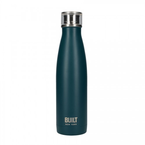 Built 500ml Double Walled S/Steel Water Bottle Teal