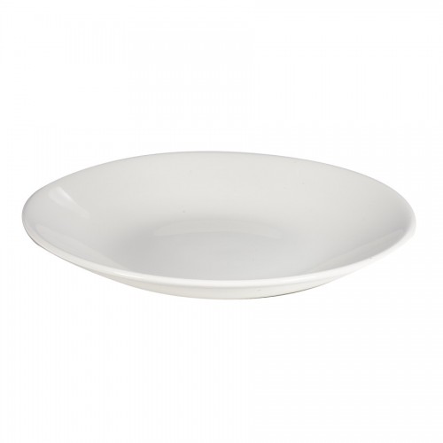 White Profile Deep Coupe Plate 10inch