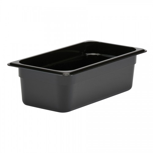 Gastronorm Container Poly 1/3 100mm Black