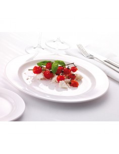 Monaco Fine Dining Plate White 23cm