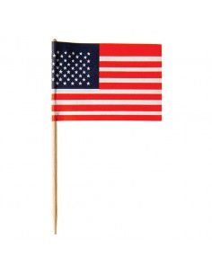 USA Flag On 80mm Skewer