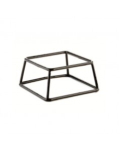 Rubber Coated Steel Square Stand 7 x 6 x 3 inch