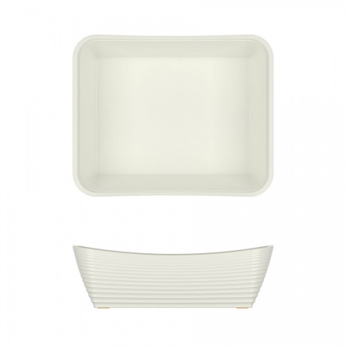 Sahara White Melamine 1/2 DeepDish