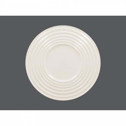 Hide Embossed Flat Plate 32 cm Ivoris