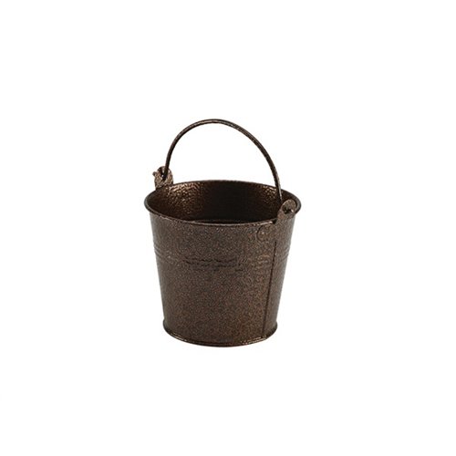 Galvanised Stl Hammered Bucket Copper