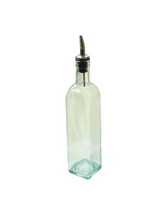 Oil Or Vinegar Glass With Tapor & Cork 45cl