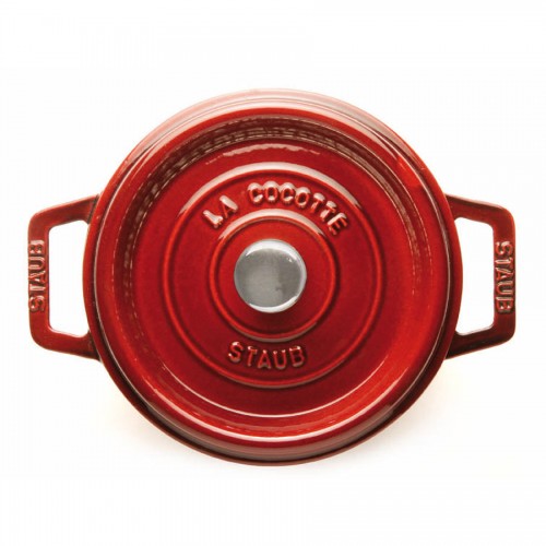 Casserole Cherry Cast Iron Round 25cl 10cm