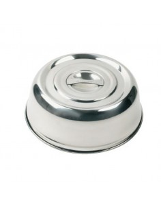 Plate Cover Stainless Steel Round 26.5cm