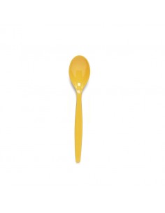 Polycarbonate Teaspoon Yellow 14.5cm