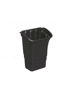 Black Refuse Bin 30l