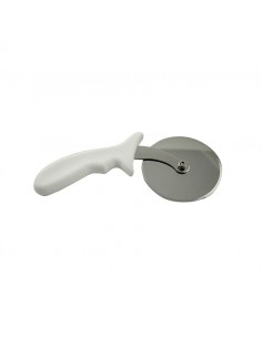 Pizza Cutter White Handle 4 inch