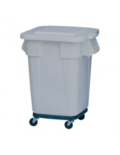 Brute Square Containers Grey 106ltr