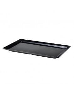 Black Melamine Platter GN 1/1 53 x 32cm