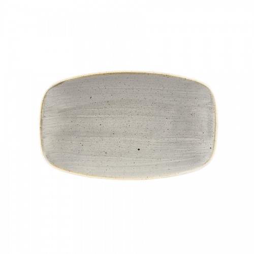 Stonecast Grey Oblong Chefs Plate No. 1