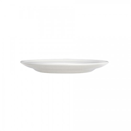 Bead White Plate 16.5cm