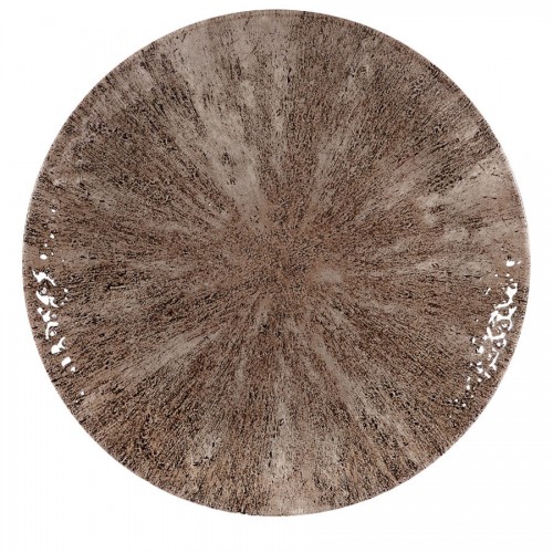 Stone Zircon Brown Evolve Coupe Plate 26cm