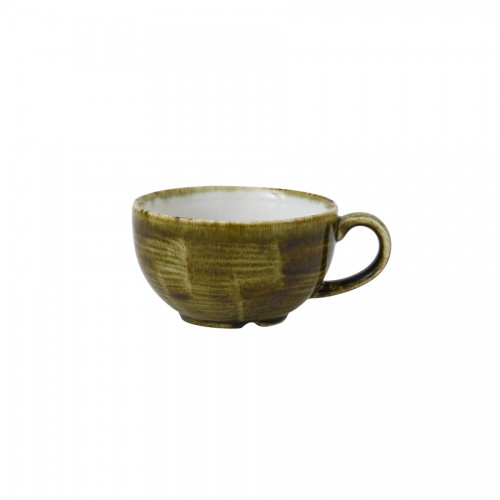 Stonecast Plume Olive Cappuccino Cup 22.8cl