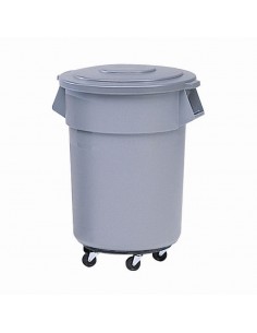 Brute Round Containers Grey 37.9ltr