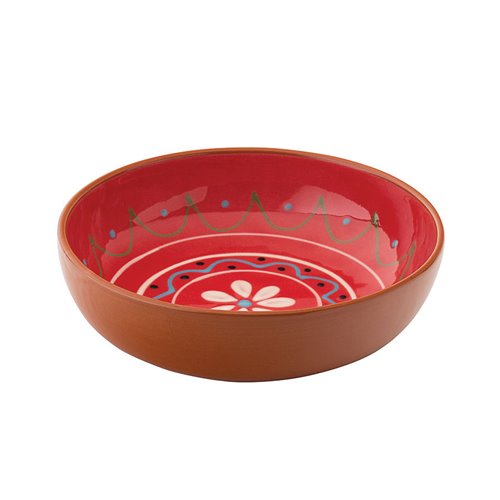 Estrella Fiesta Red Bowl 8.5 inch 22cm 44oz 125cl