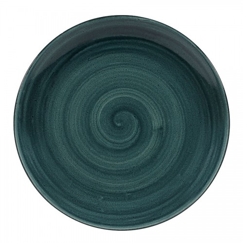 Stonecast Patina Rustic Teal Coupe Plate 26cm