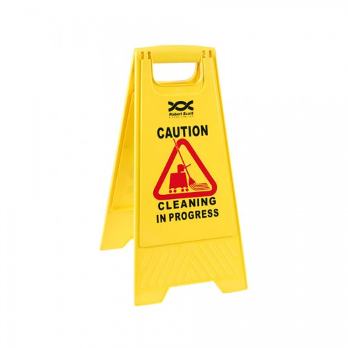 Warning Sign Folding Wet Floor