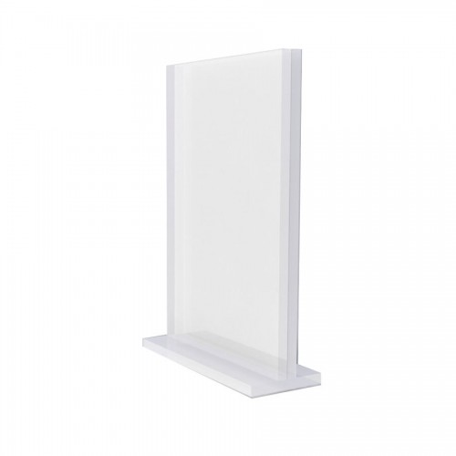 A4 Menu Holder Clear Acrylic With Base