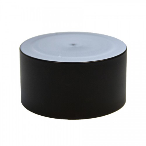 Black screw fit cap for copolyester water bottle