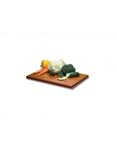 Prepara Chopping Board Brown Poly 30x23x1.2cm