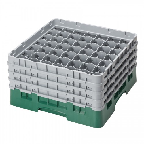 Cambro Camrack Glass Rack 49 Compartments Green