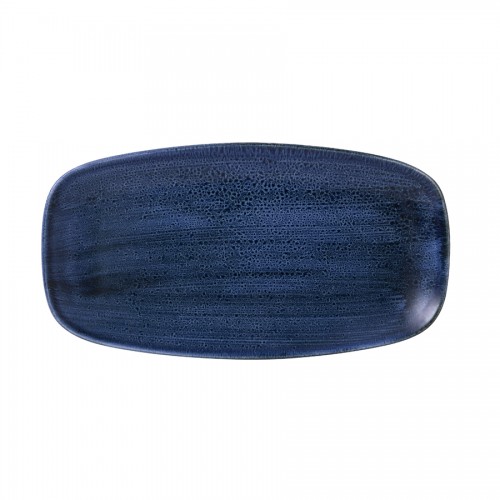 Plume Ultramarine Oblong Plate No.4 35.5x18.9cm